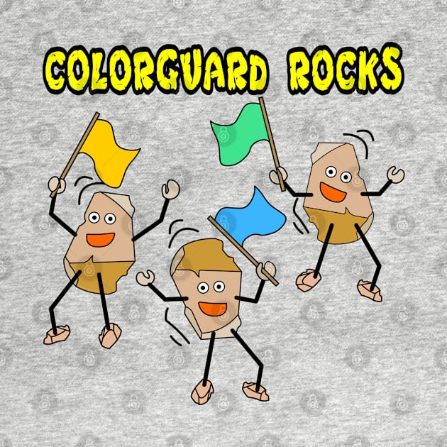 Colorguard Rocks by Barthol Graphics